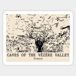 Caves of the Vézère Valley - France Magnet
